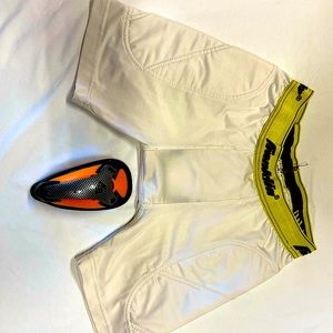 Baseball sliding pants and cup